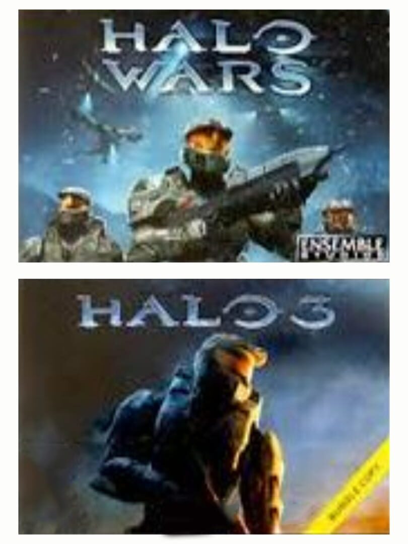 Halo 3 + Halo Wars cover art