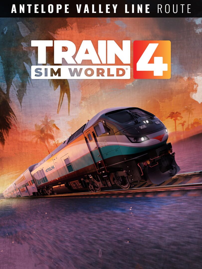 Cover image of Train Sim World 4: Antelope Valley Line - Los Angeles - Lancaster Route