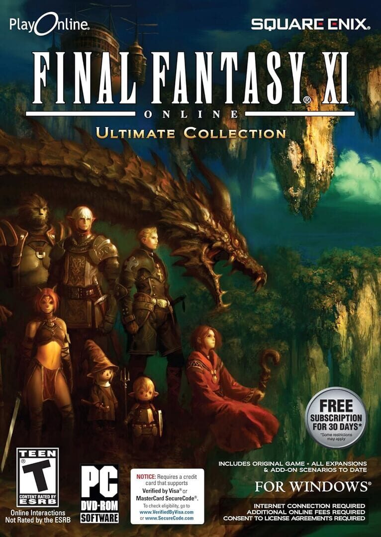 Final Fantasy XI: Ultimate Collection cover art