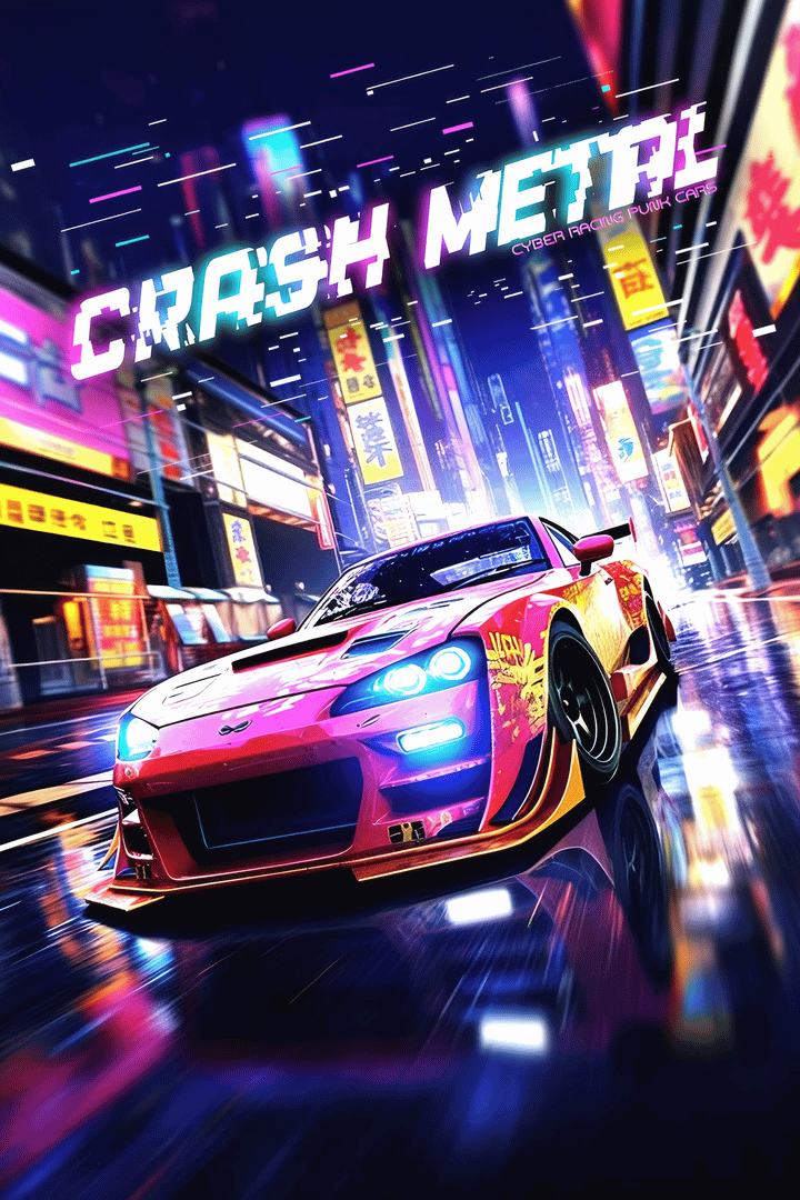 Crash Metal: Cyber Racing Punk Cars Cover