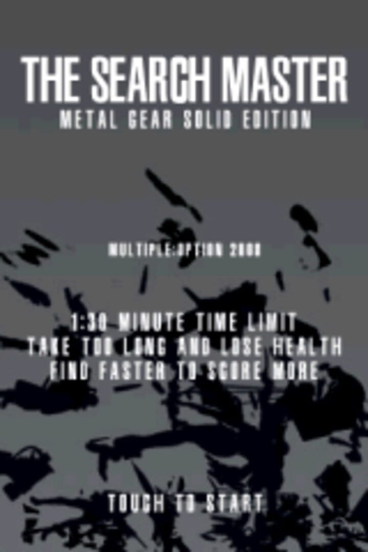 The Search Master: Metal Gear Solid Edition cover art