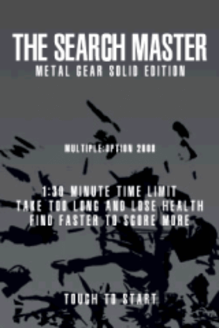 The Search Master: Metal Gear Solid Edition Cover