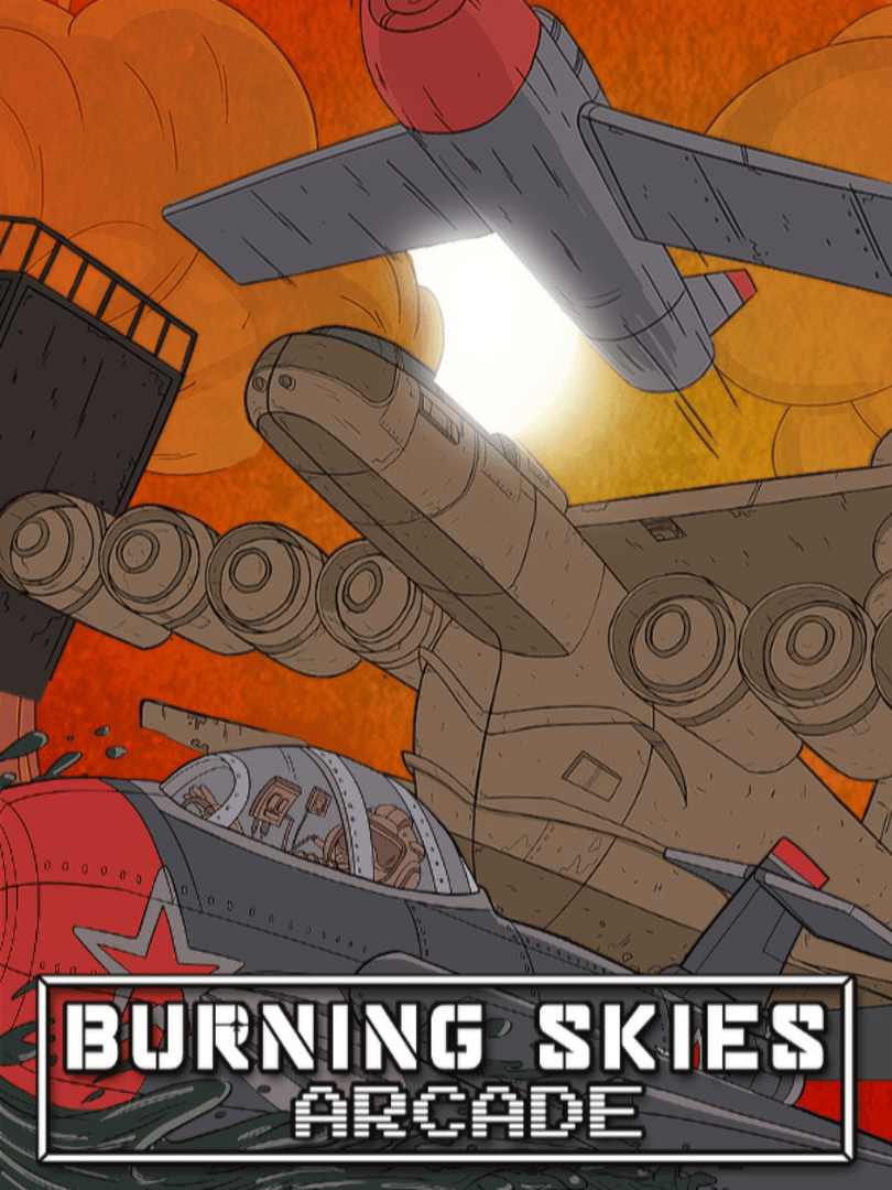 Burning Skies Arcade Cover