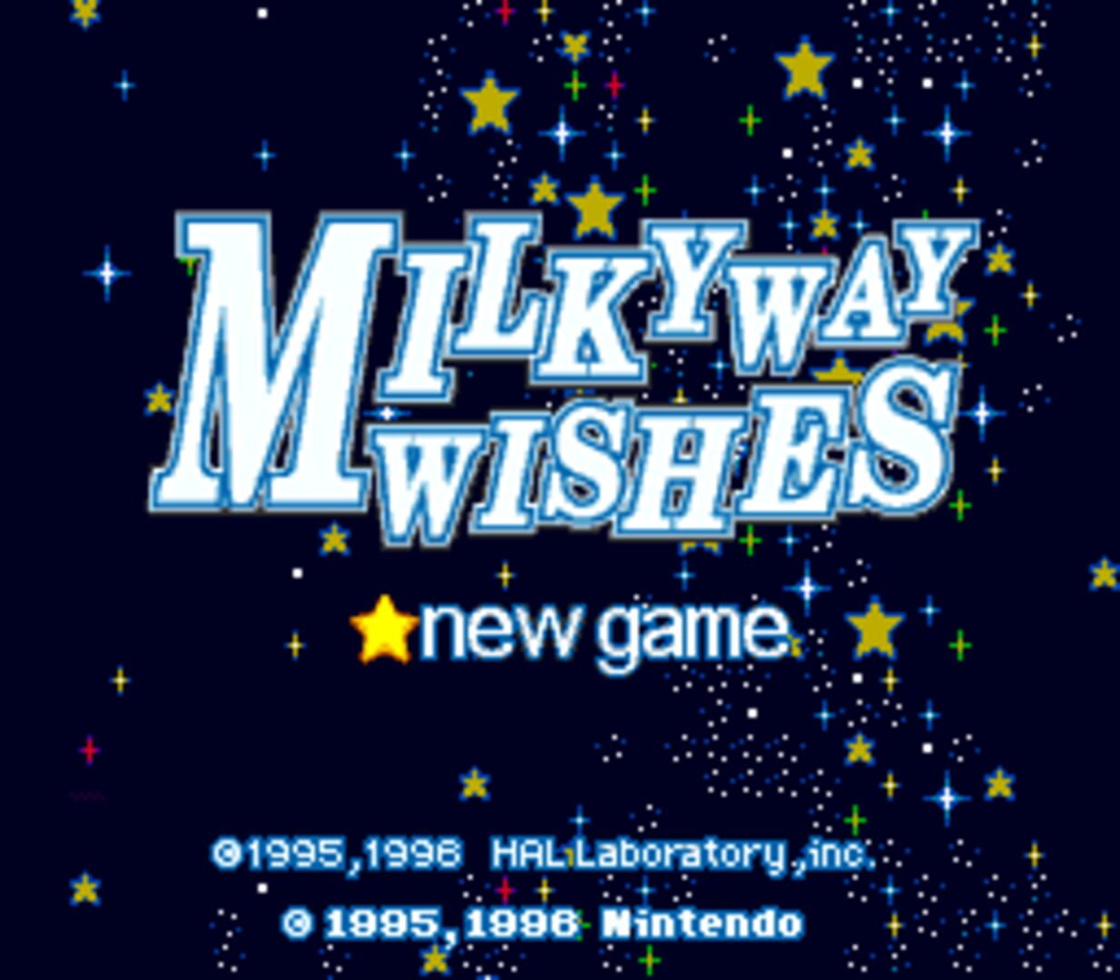 Milky Way Wishes (1996)