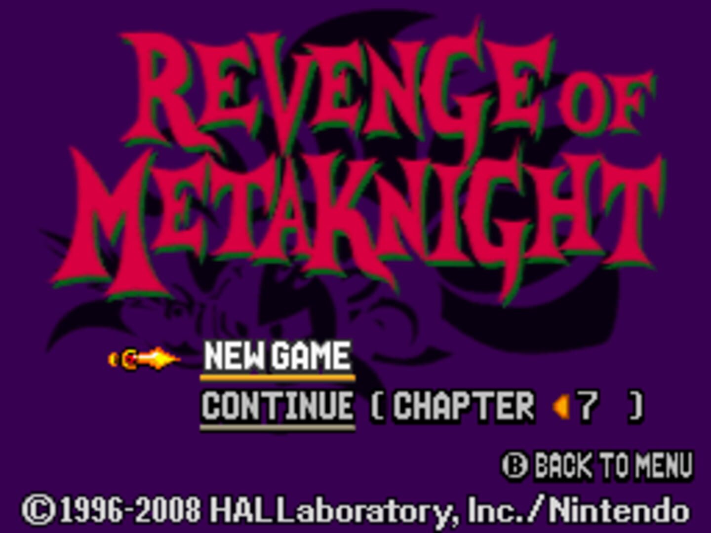 Revenge of Meta Knight