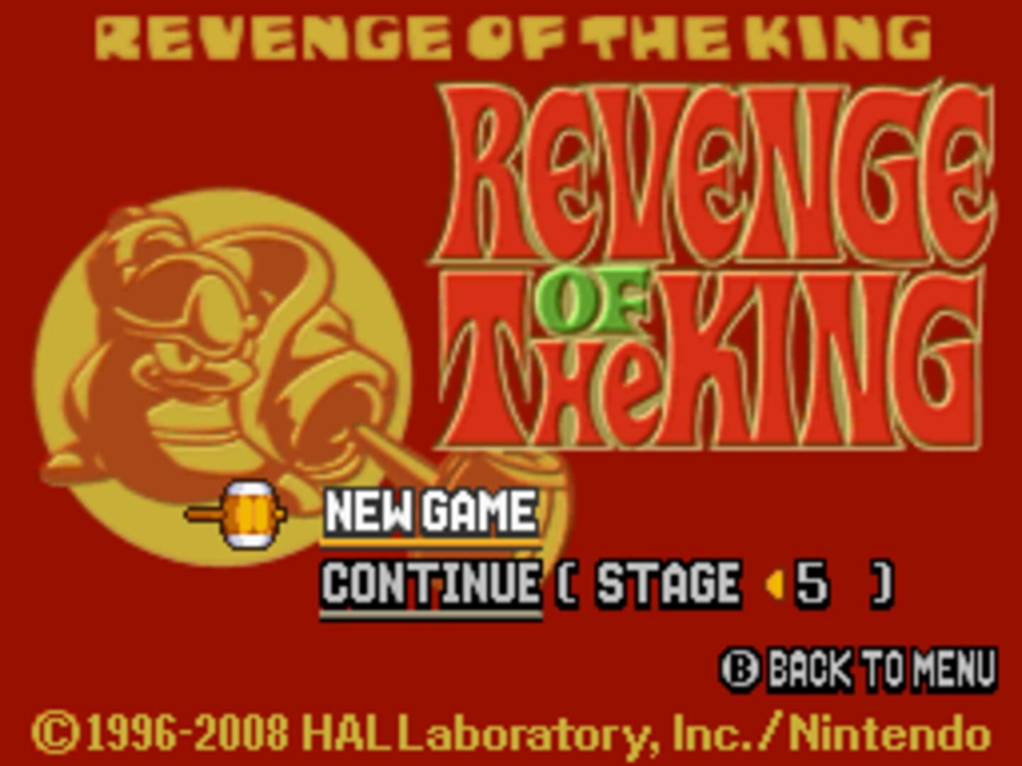 Revenge of the King