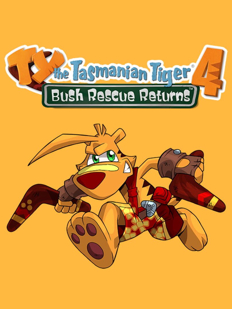 TY the Tasmanian Tiger 4: Bush Rescue Returns cover art