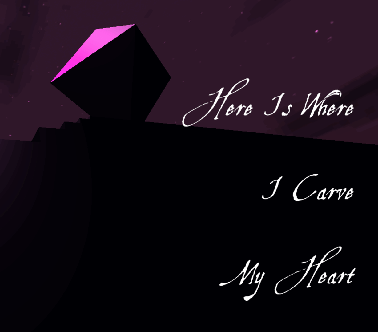 Here Is Where I Carve My Heart Cover