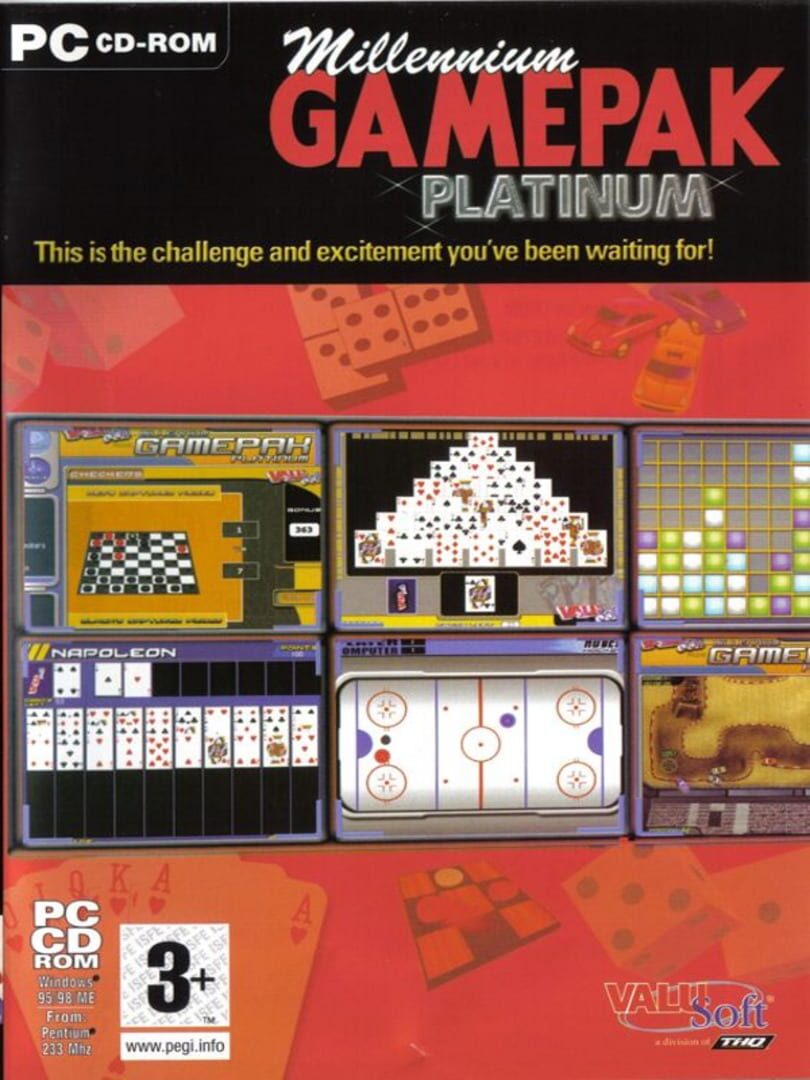 Cover image of Millennium Gamepak Platinum