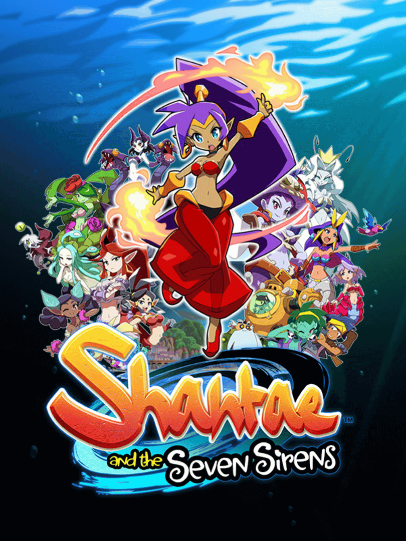 Shantae and the Seven Sirens Cover