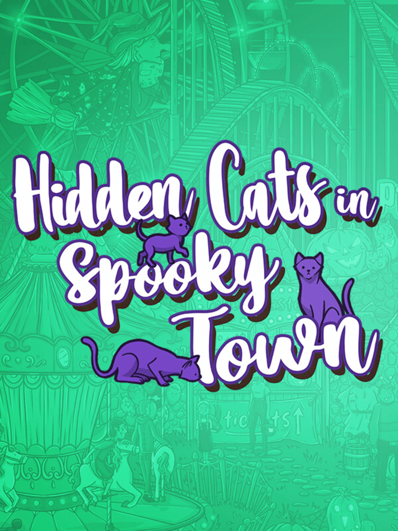 Hidden Cats in Spooky Town Cover