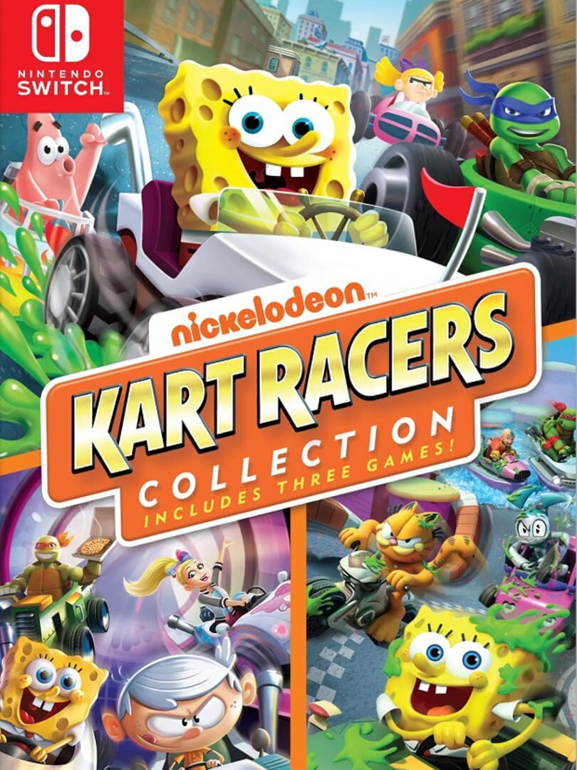 Nickelodeon Kart Racers Collection cover art
