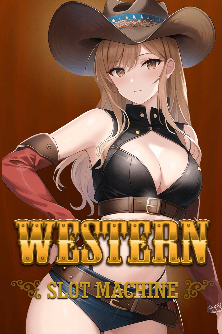 Western Slot Machine Cover