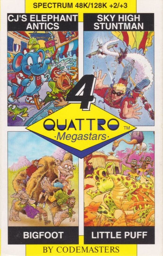 Quattro Megastars cover art
