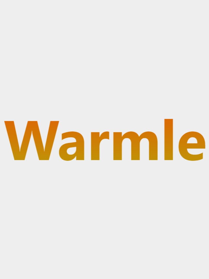 Warmle cover art