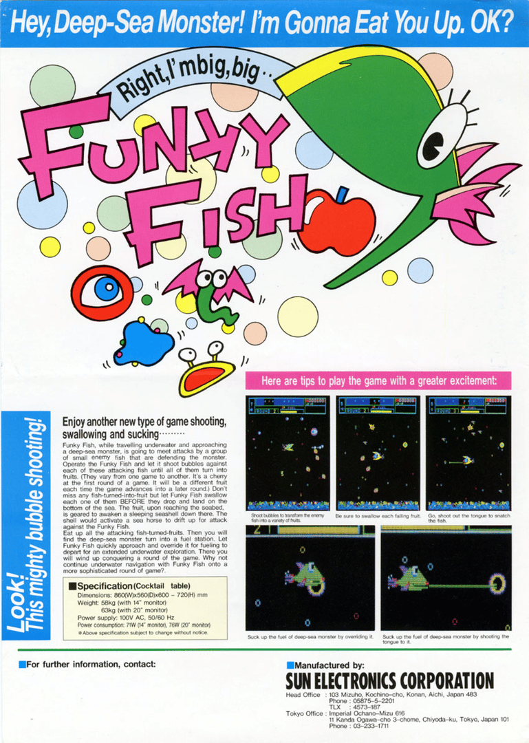 Funky Fish Cover
