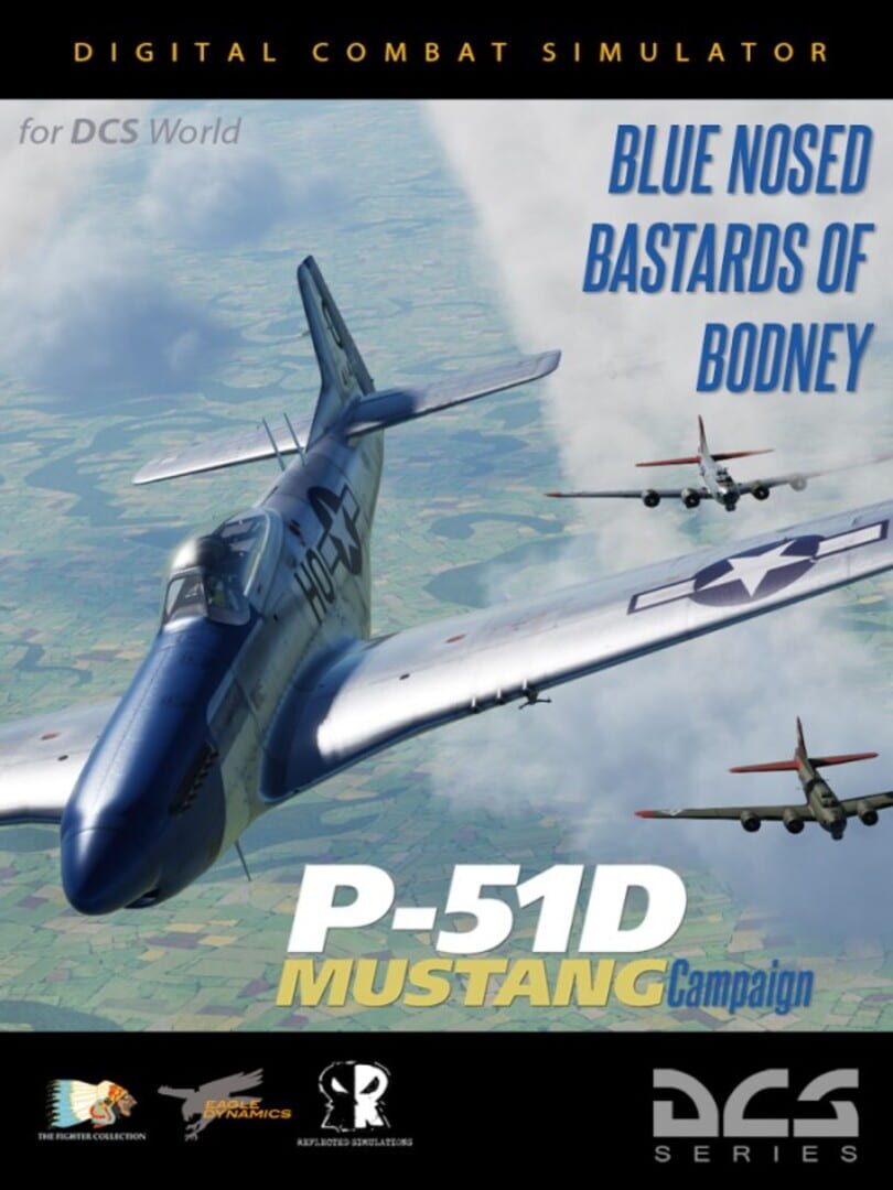 DCS World: P-51D Mustang Blue Nosed Bastards of Bodney Campaign cover art