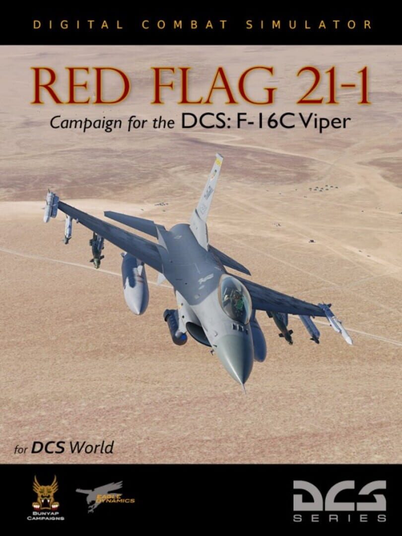 DCS World: F-16C Viper Red Flag 21-1 Campaign cover art