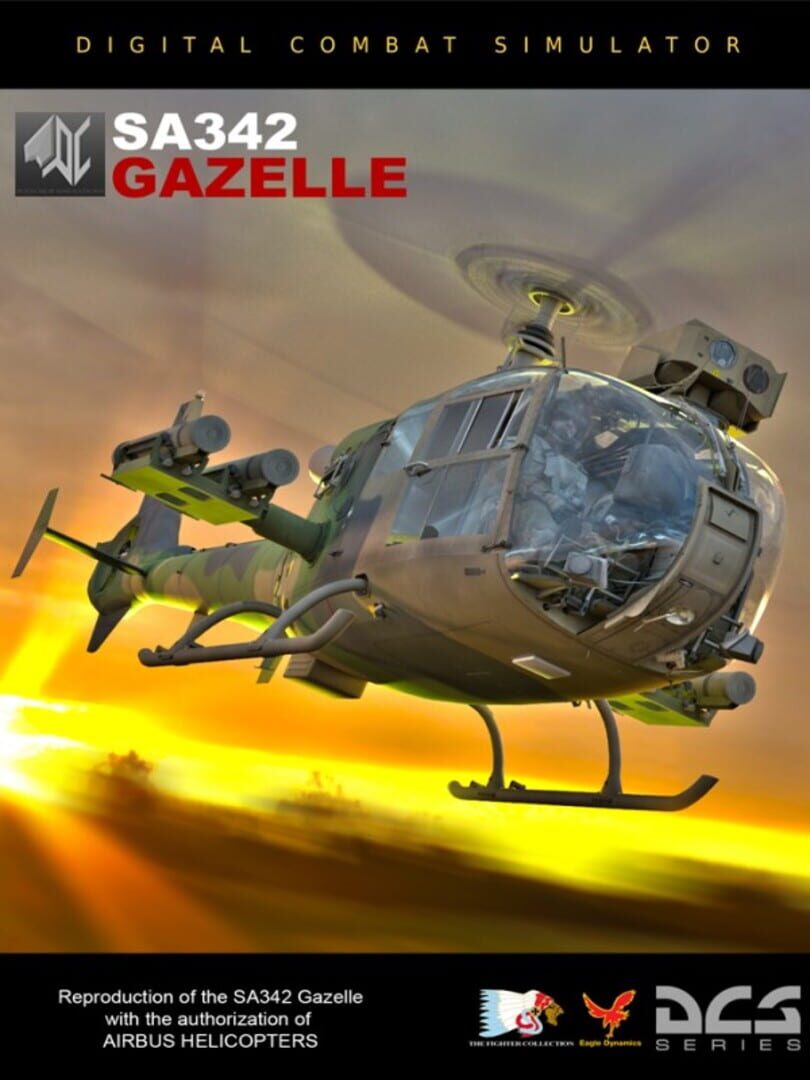 DCS World: SA342M Gazelle cover art