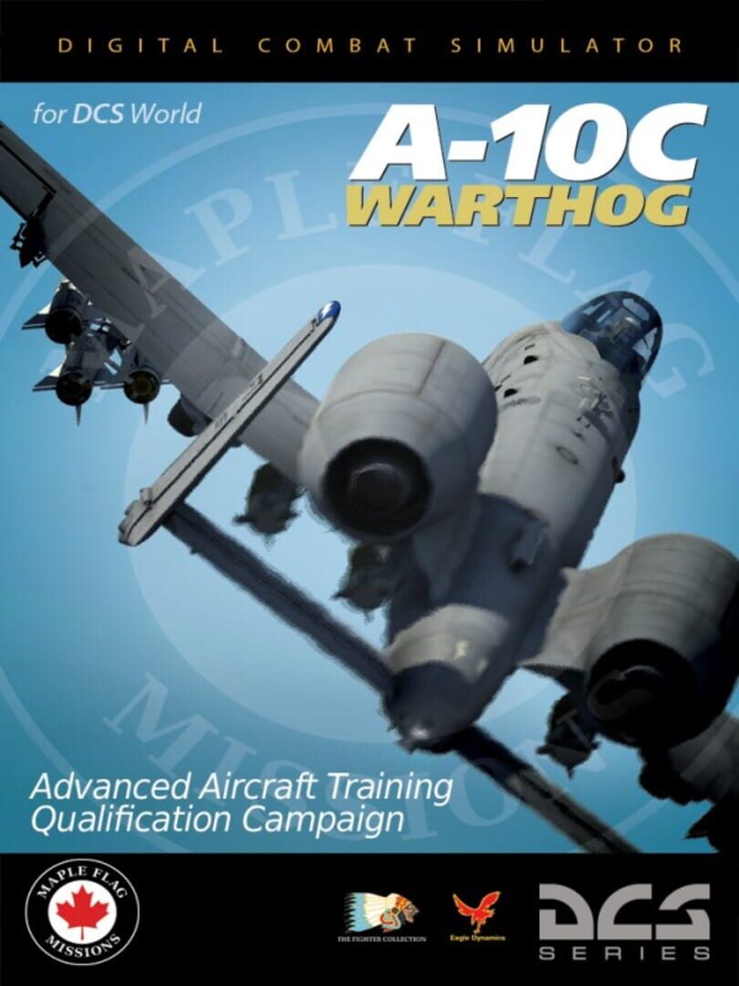 DCS World: A-10C - Advanced Aircraft Training Qualification Campaign cover art