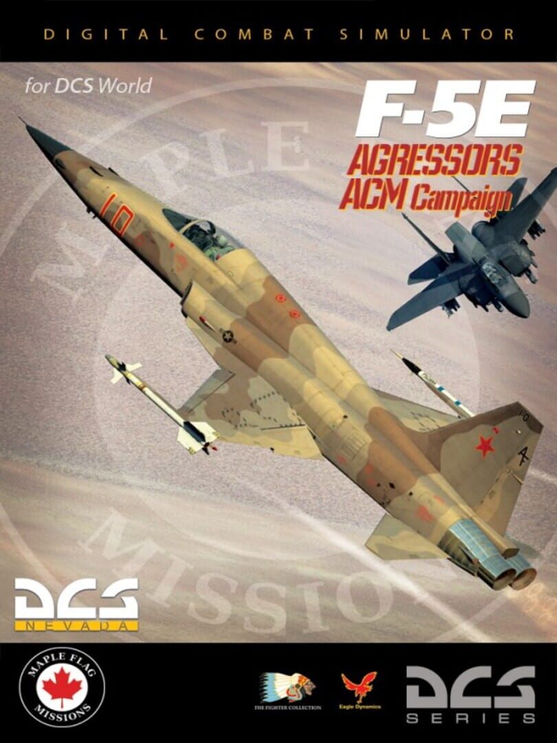 DCS World: F-5E - Aggressors Air Combat Maneuver Campaign cover art