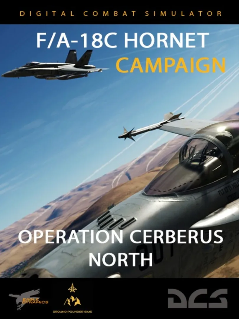 DCS World: F/A-18C Operation Cerberus North by Ground Pounder Sims