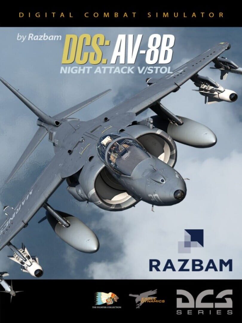 DCS World: AV-8B Night Attack V/STOL cover art