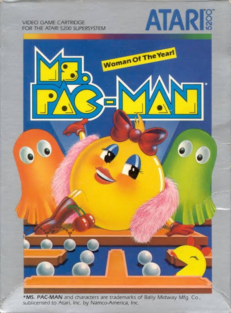 Ms. Pac-Man cover art