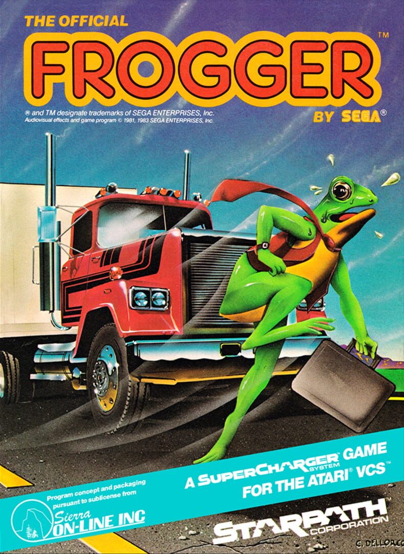 Frogger cover art