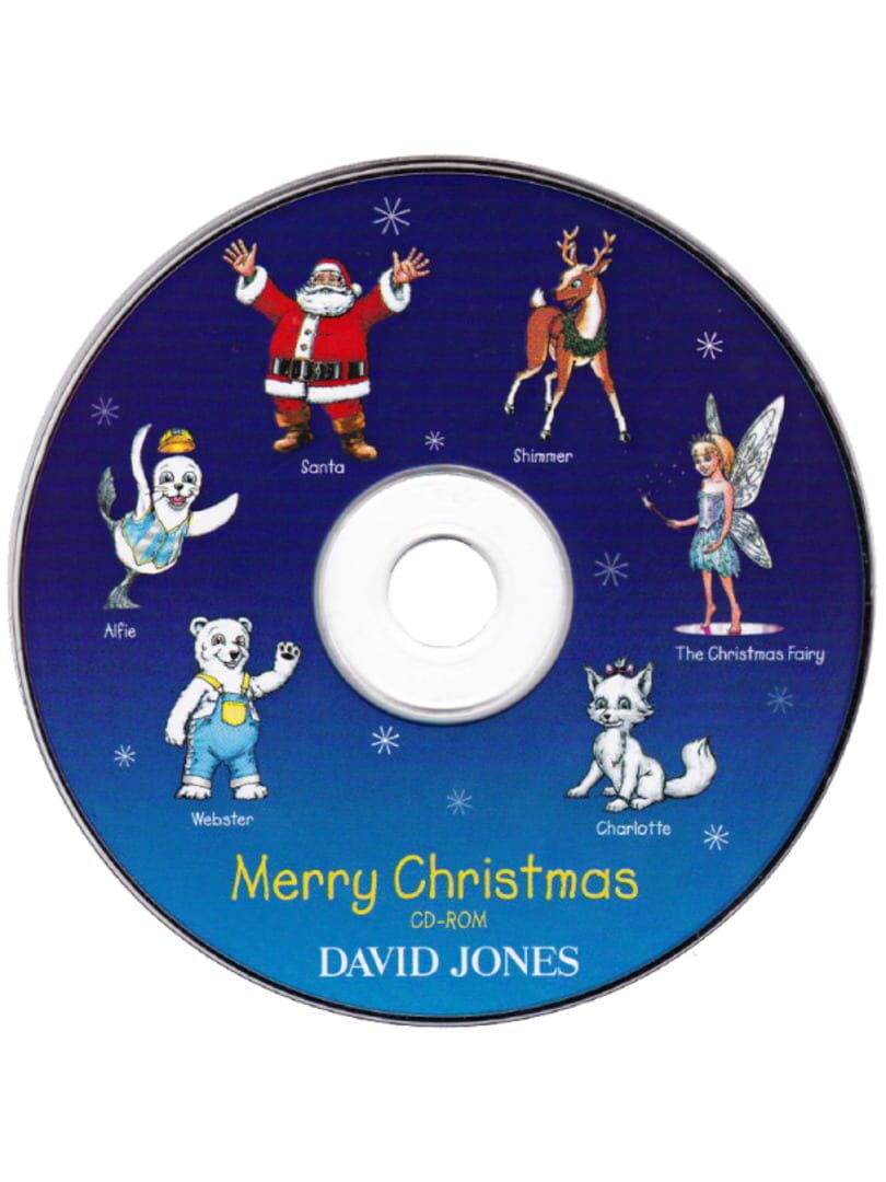 David Jones: Merry Christmas CD-ROM cover art