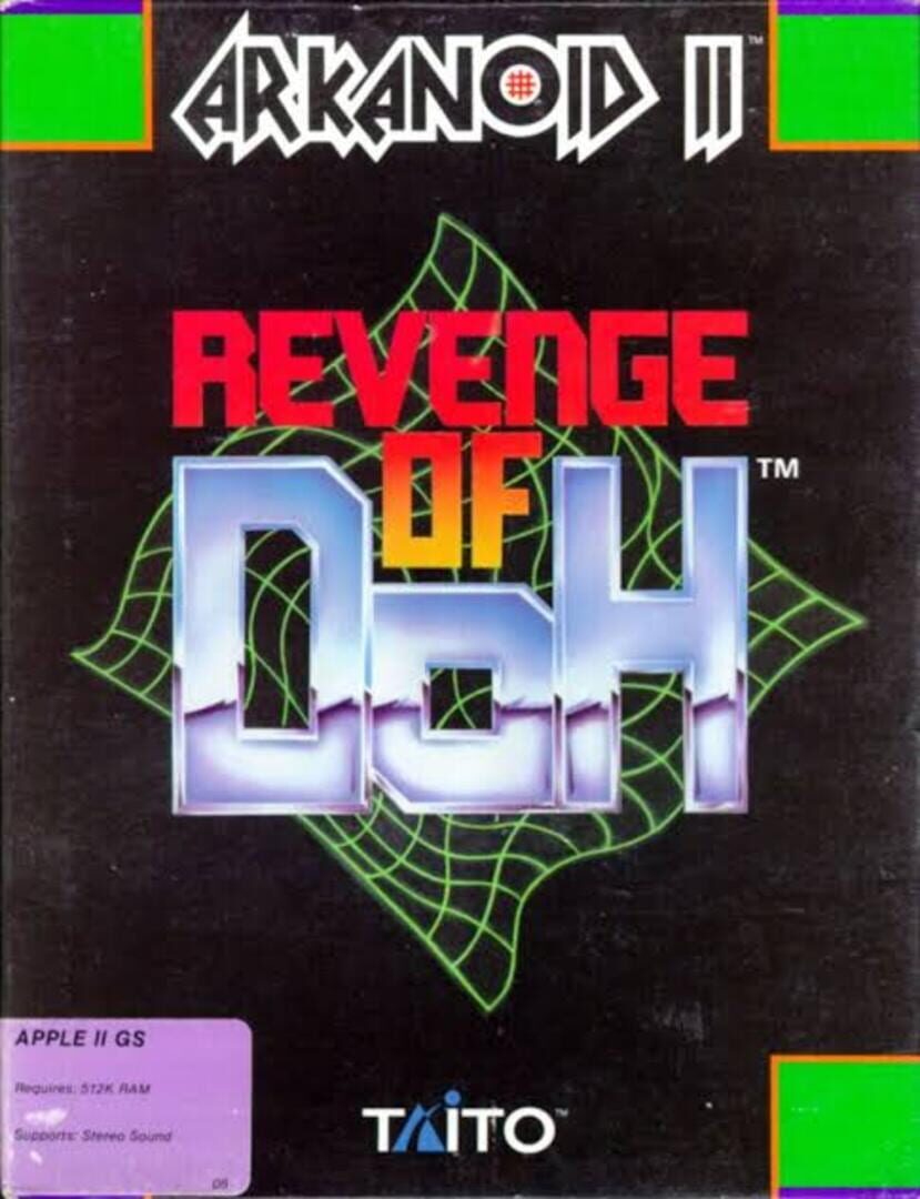 Arkanoid II: Revenge of Doh cover art