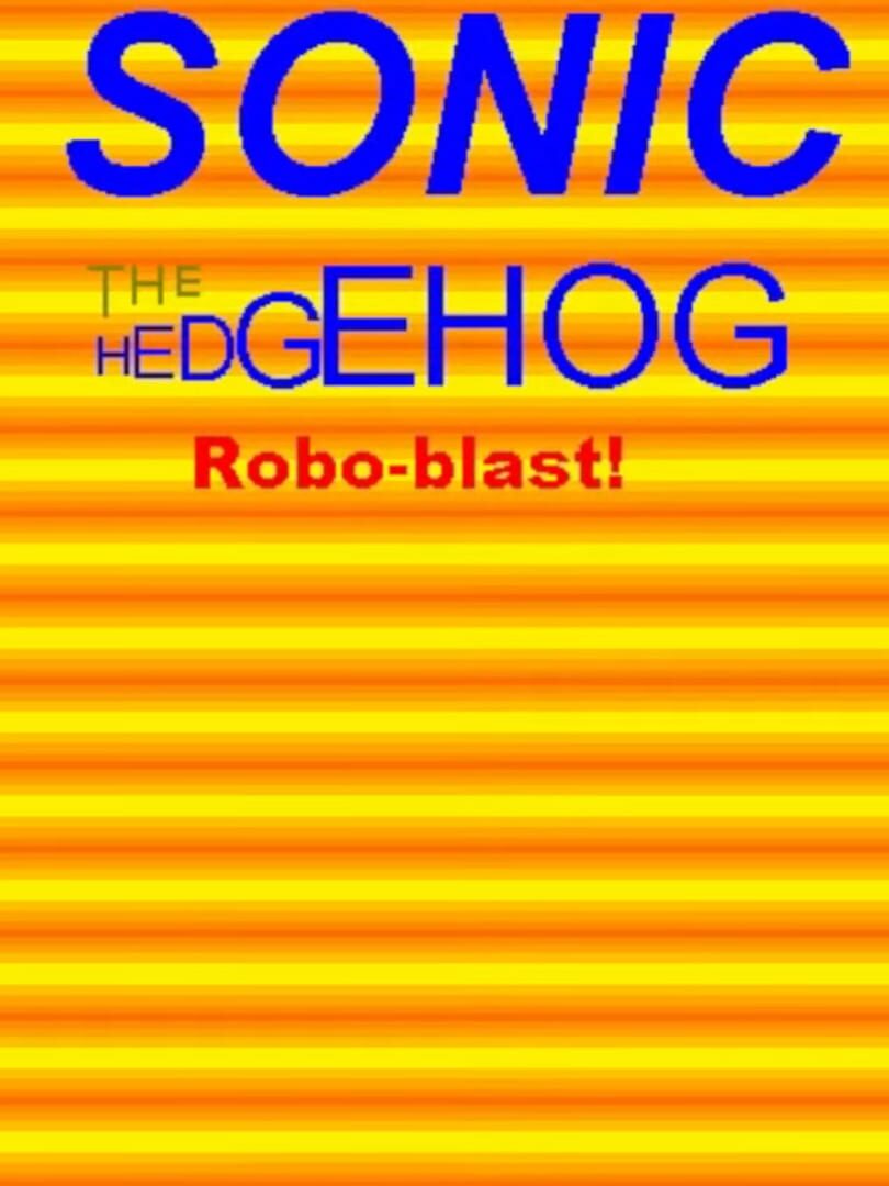 Sonic Robo Blast (1998)