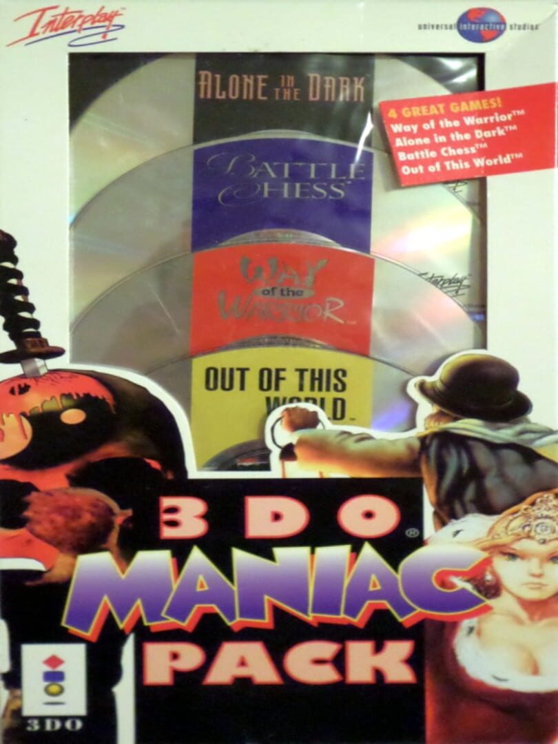 3DO Maniac Pack cover art