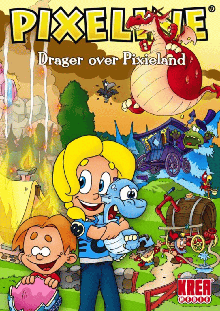 Pixeline: Drager Over Pixieland Cover