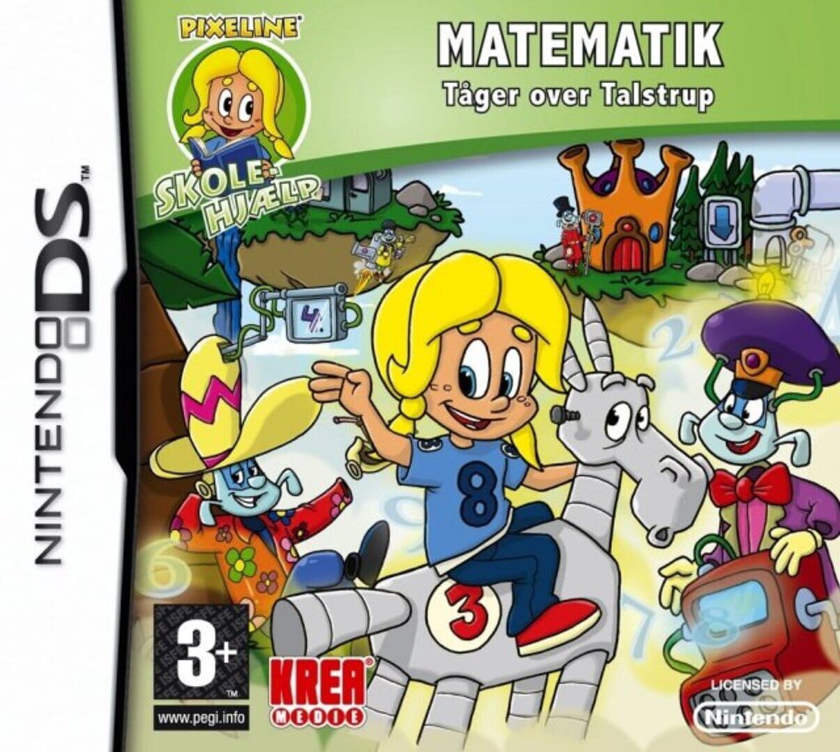 Cover image of Pixeline Skolehjælp: Matematik – Tåger over Talstrup