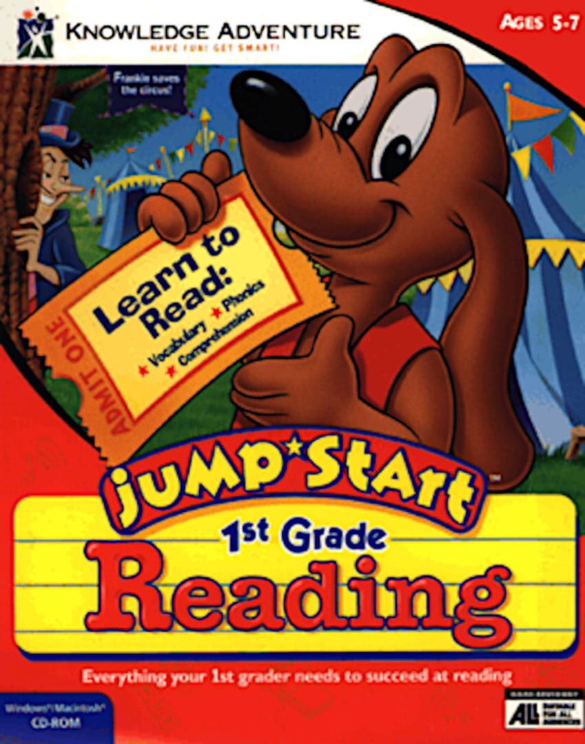 JumpStart 1st Grade Reading cover art