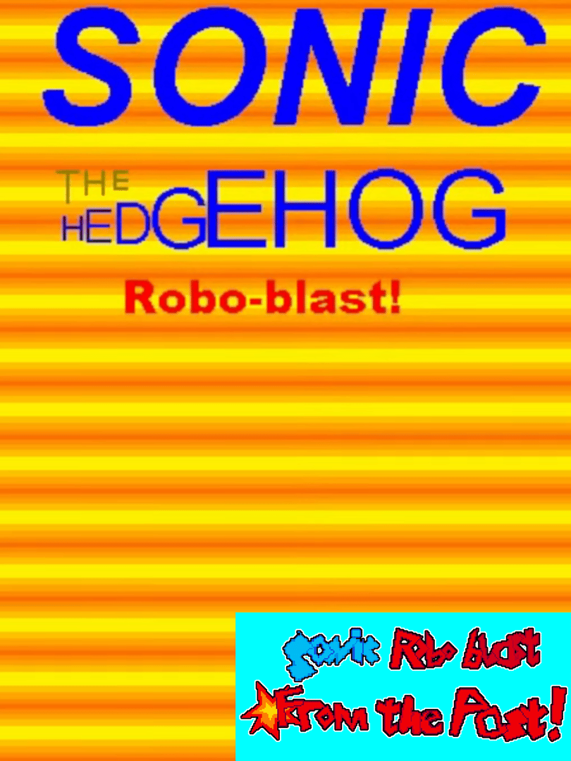Sonic Robo Blast Cover