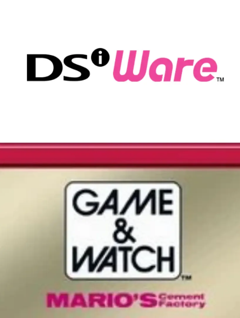 Game & Watch Mario's Cement Factory