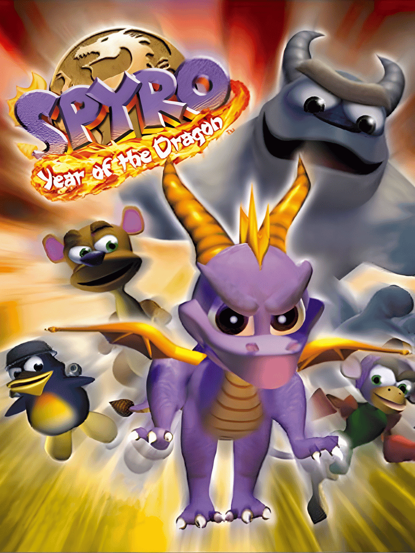 Spyro: Year of the Dragon Cover