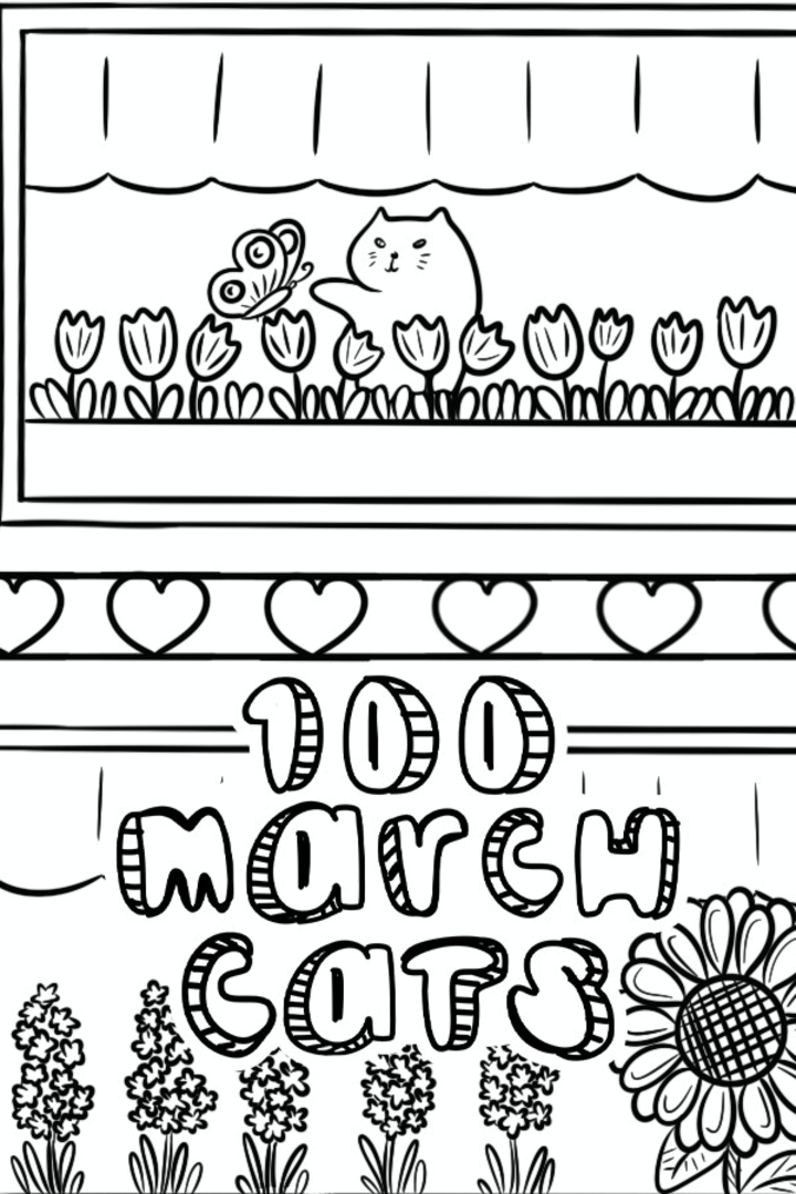 100 March Cats Cover