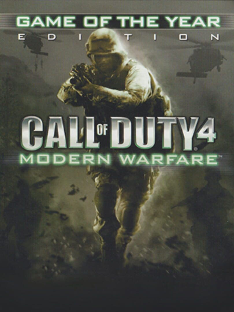 Call of Duty 4: Modern Warfare - Game of the Year Edition cover art