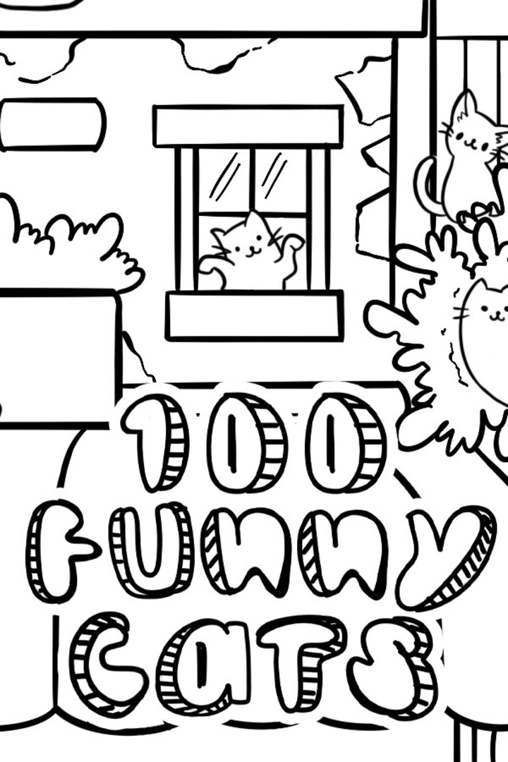 100 Funny Cats Cover