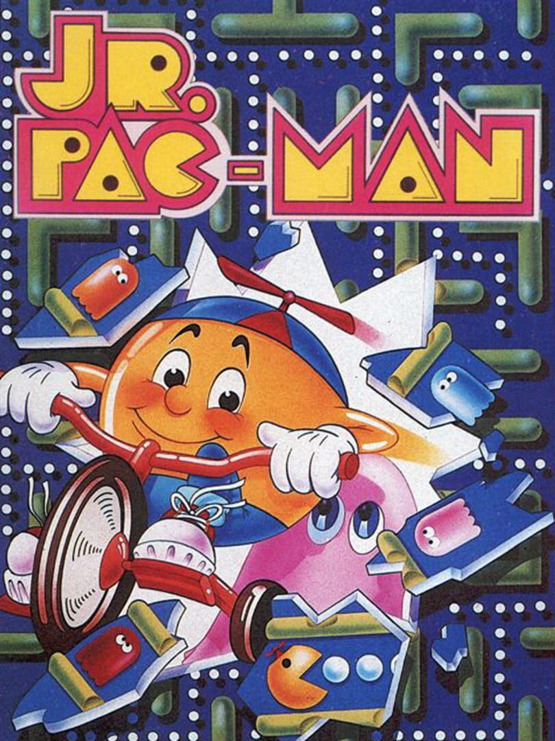 Jr. Pac-Man cover art