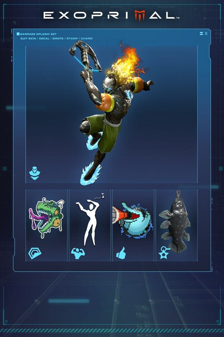 Exoprimal: Barrage Splash! Set