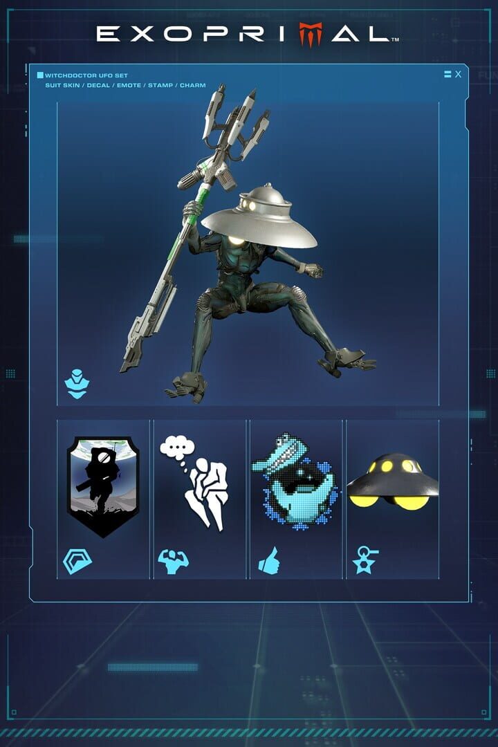 Exoprimal: Witchdoctor UFO Set