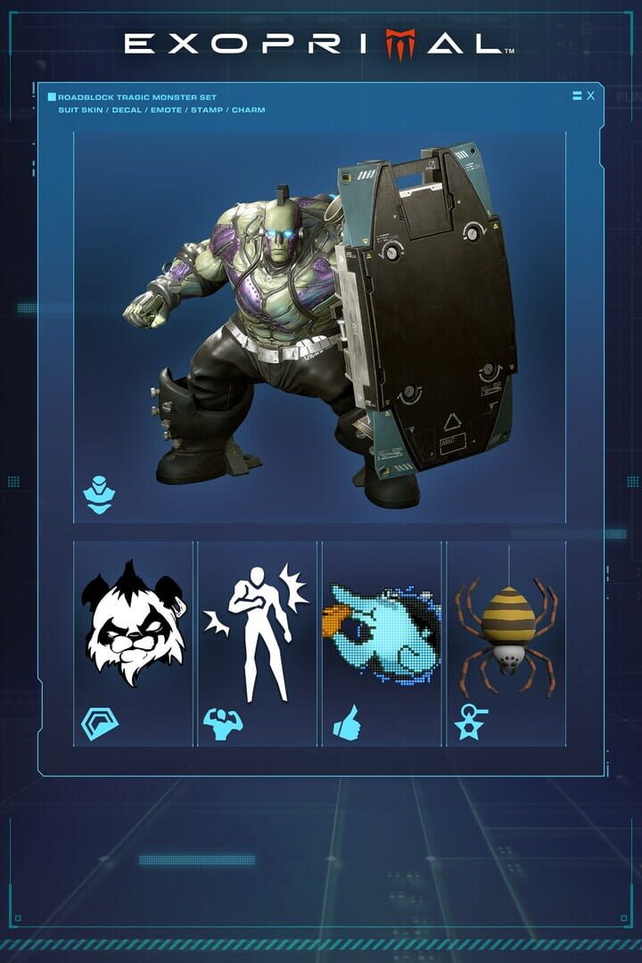 Exoprimal: Roadblock Tragic Monster Set