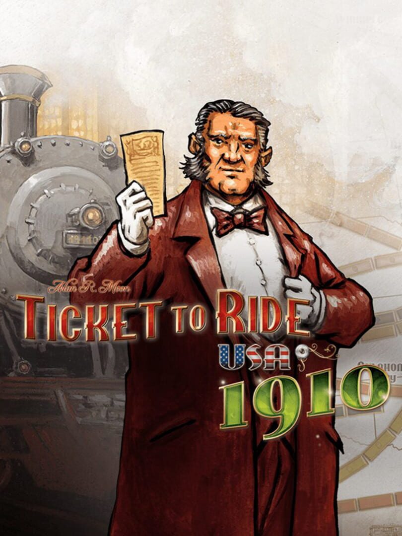 Игра Ticket to Ride: USA 1910 (2012). Дата выхода, трейлеры, системные  требования, список переводов, скриншоты, арты, новости, рейтинг, отзывы,  решение проблем (устранение неисправностей), прохождение, steam id,  количество продаж.