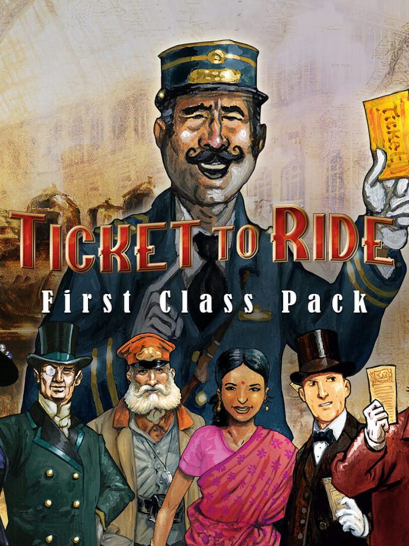 Ticket To Ride: First Class Pack cover art