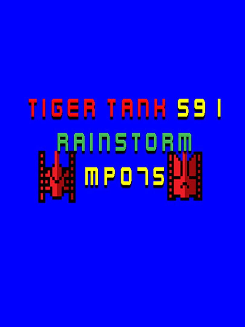 Tiger Tank 59 I: Rainstorm MP075 (2021)