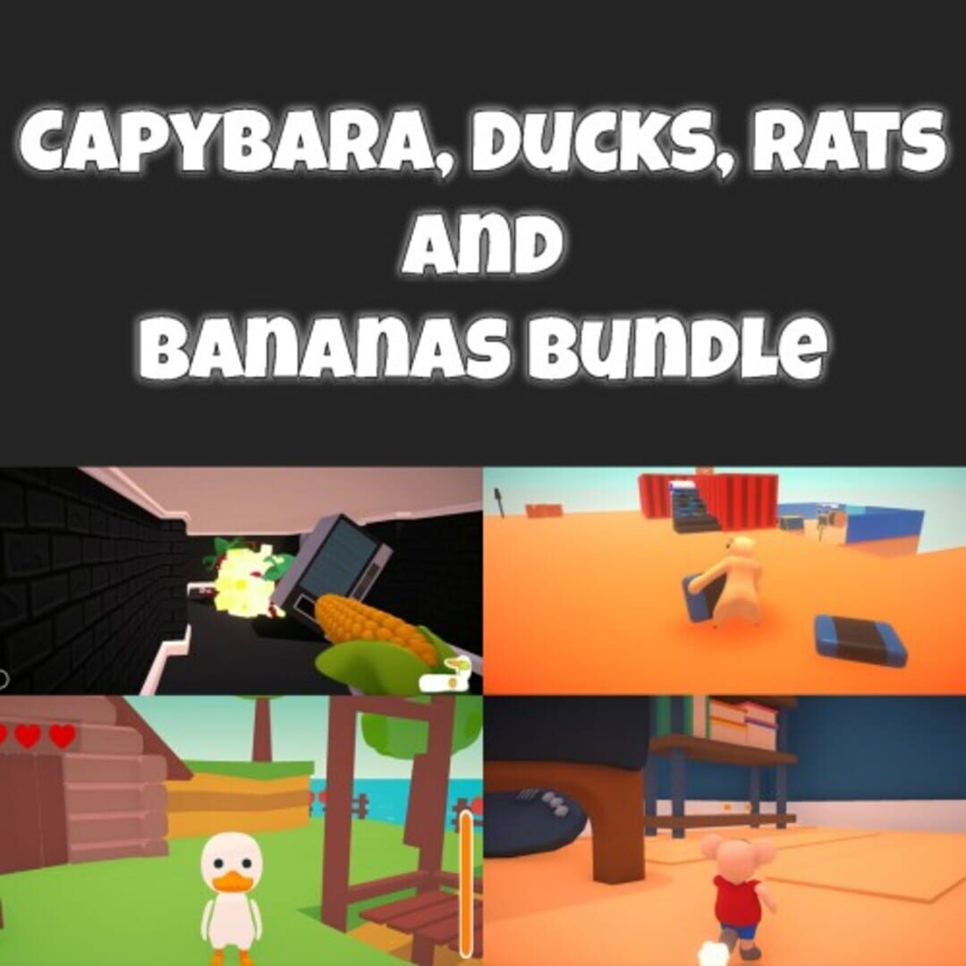 Capybara, Ducks, Rats and Bananas Bundle cover art